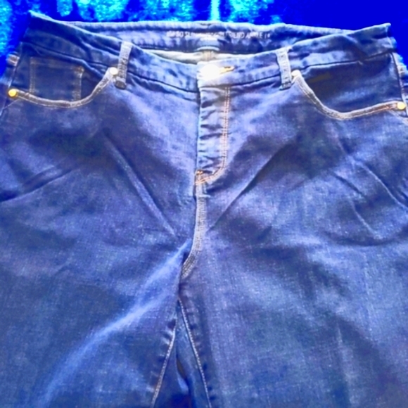 Chico's So Slimming Girlfriend Ankle Jeans 12 (2) - Picture 2 of 4